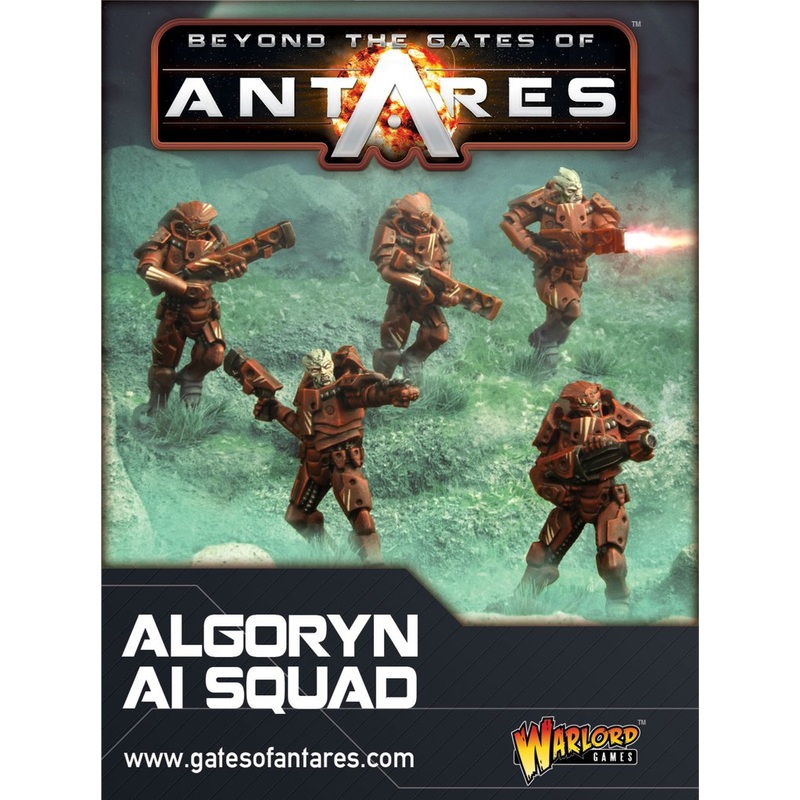 Beyond the Gates of Antares: Algoryn AI Squad Miniatures Warlord WGA-ALG-02