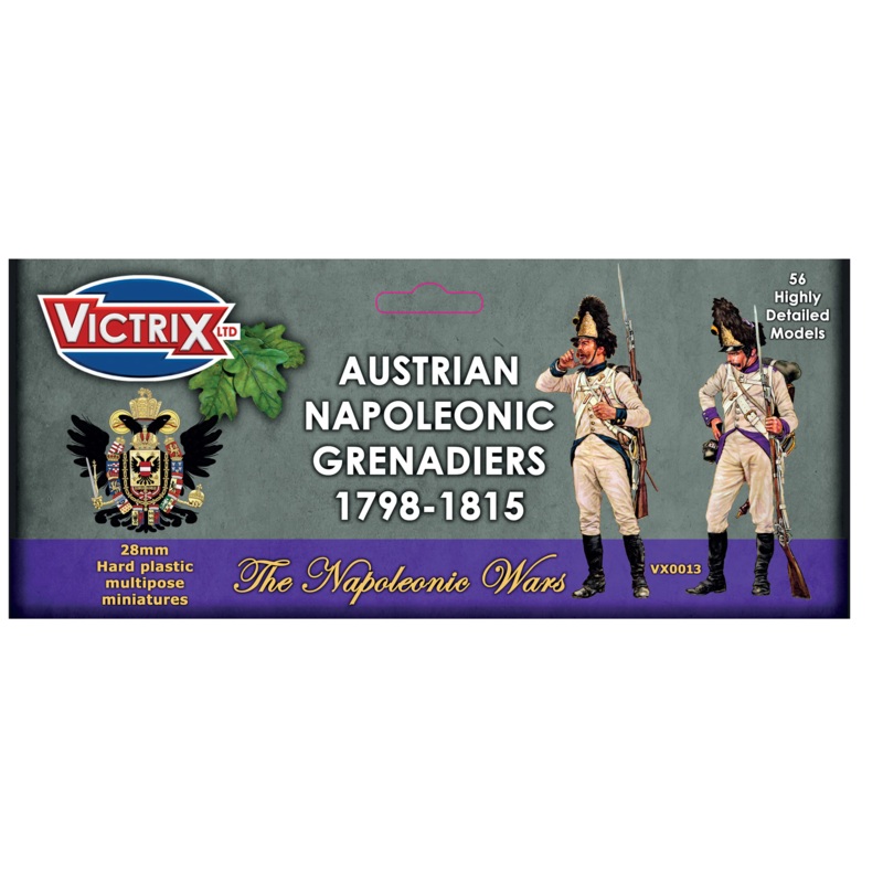 Victrix 28mm Miniatures - Austrian Grenadiers 1798 - 1815