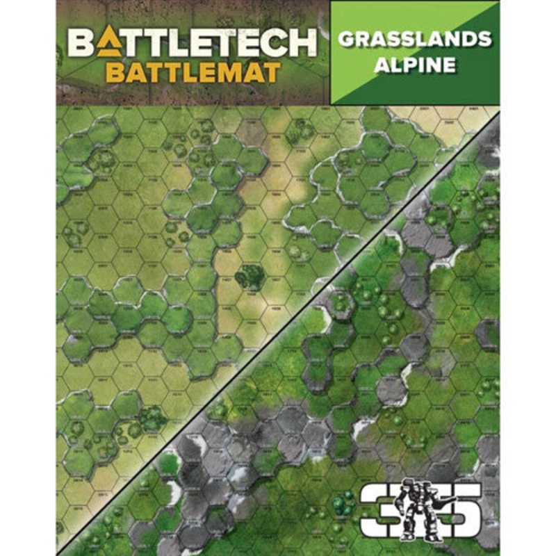 Battletech Battlemat Grasslands/Alpine CAT35800C